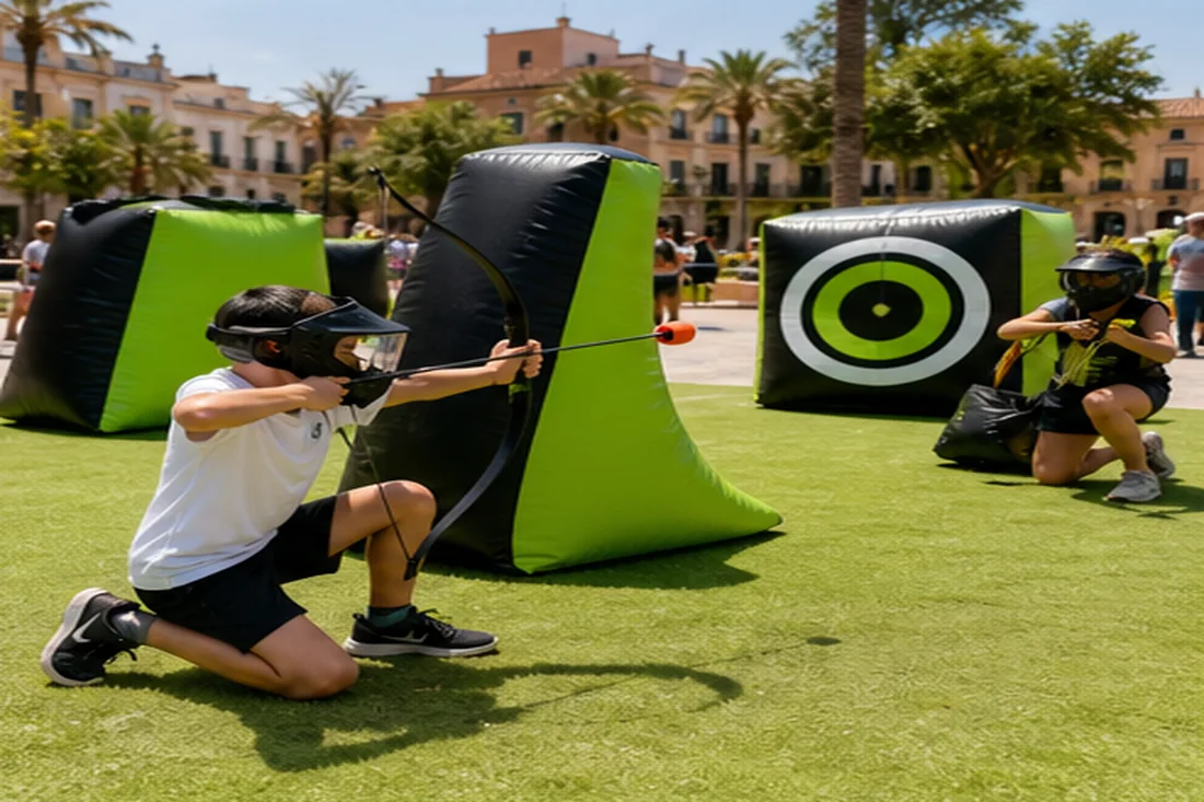 Archery tag para eventos