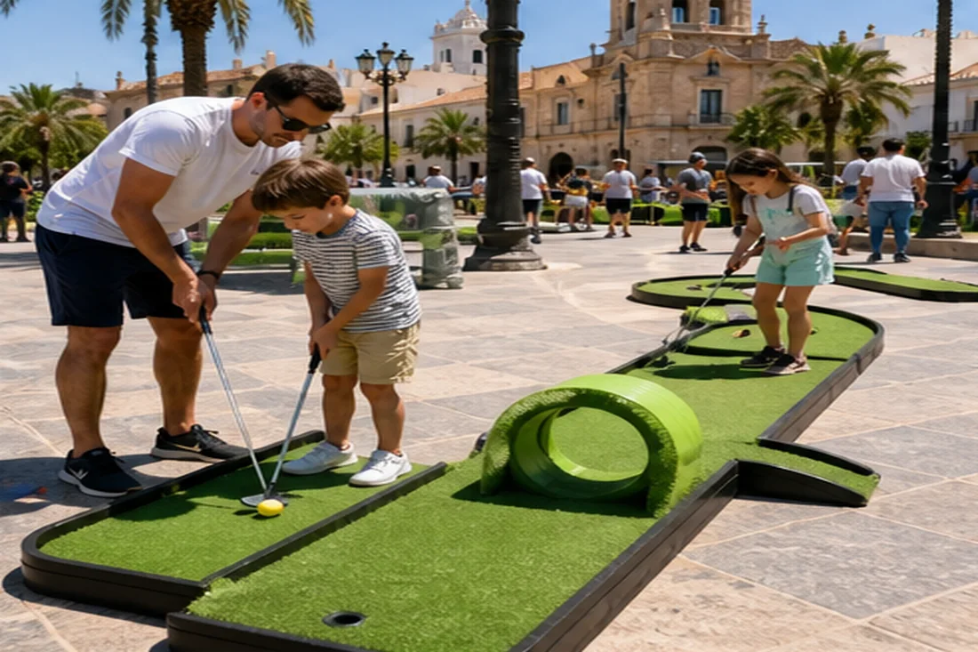Minigolf para eventos